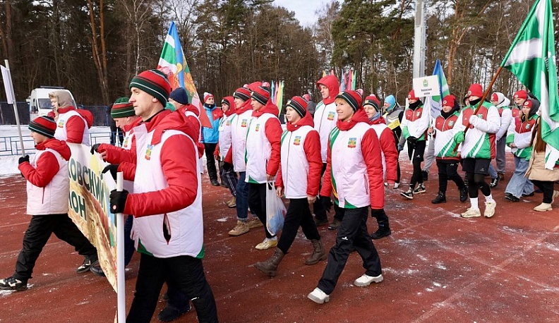 25 команд приняли участие в Зимних сельских спортивных играх в Калуге