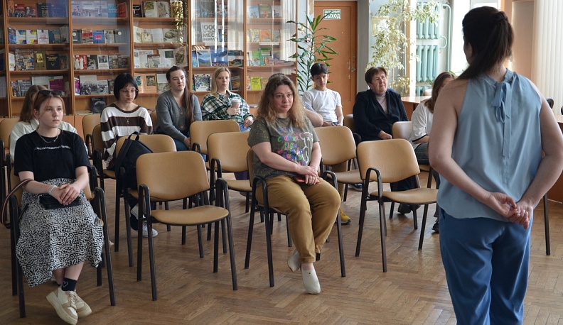 В Калужской областной библиотеке имени В. Г. Белинского провели мастер-класс по ораторскому искусству