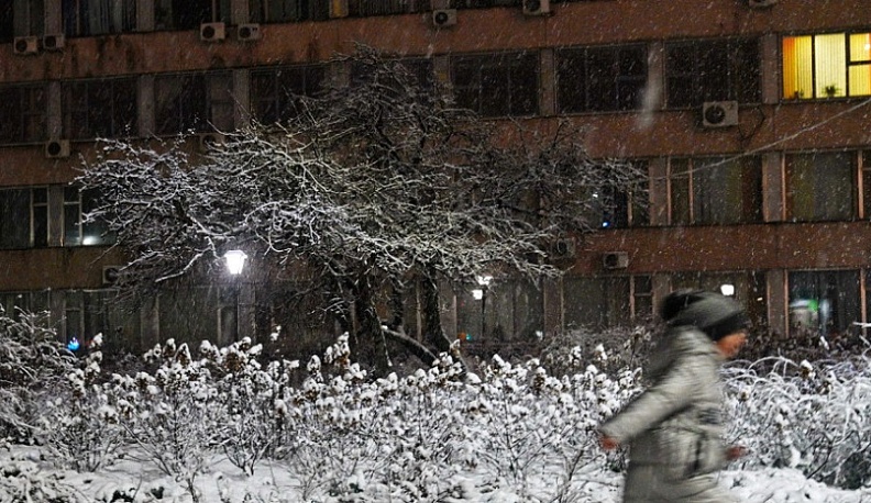 На Калугу надвигается сильная метель