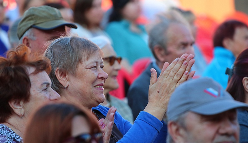 Зрители были в полном восторге от концерта.