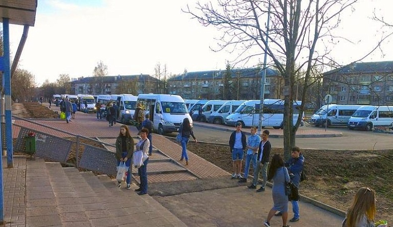 На Привокзальной площади Обнинска реорганизуют движение транспорта