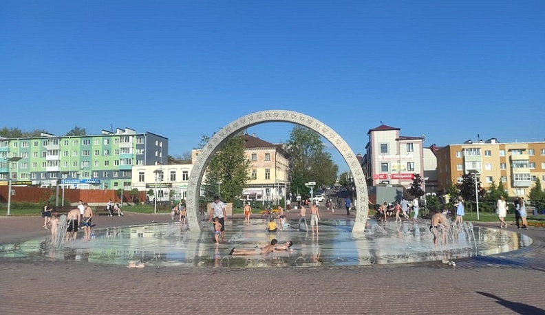 В Калуге продолжает держаться жаркая погода