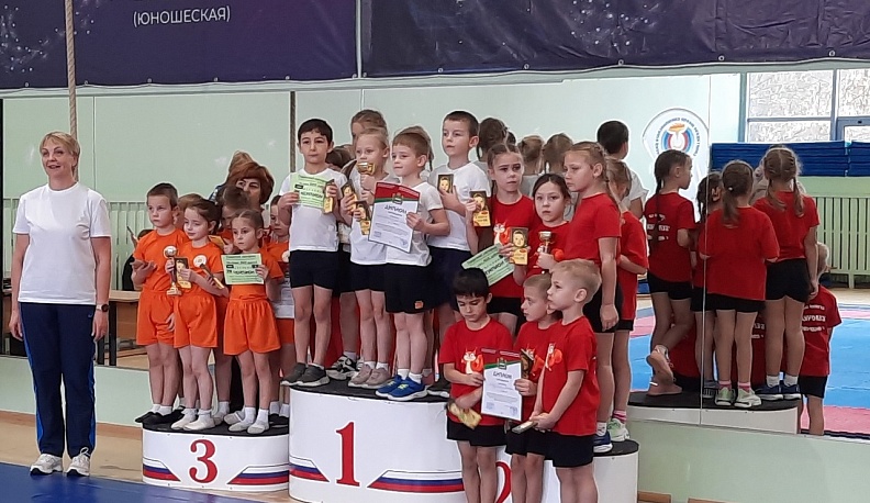 Дошкольники из Дзержинского района активно занимаются спортом