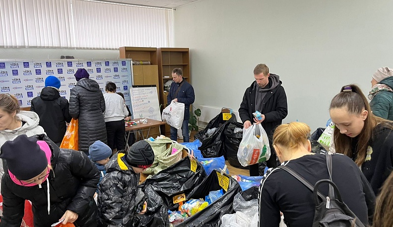 В Обнинске экоактивисты собрали около 200 кг редких фракций вторсырья