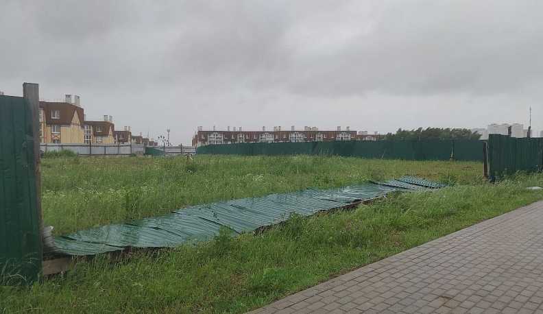 В Калуге ликвидируют последствия прохождения циклона