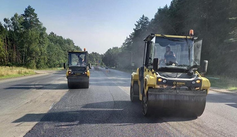 В Калуге дорожники за свой счет переделали дорогу