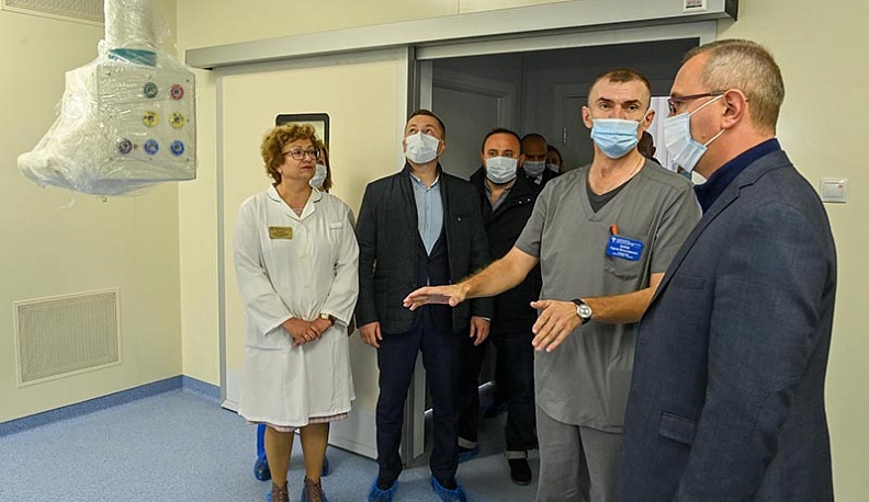 Владислав Шапша поручил как можно быстрее запустить ковидный госпиталь