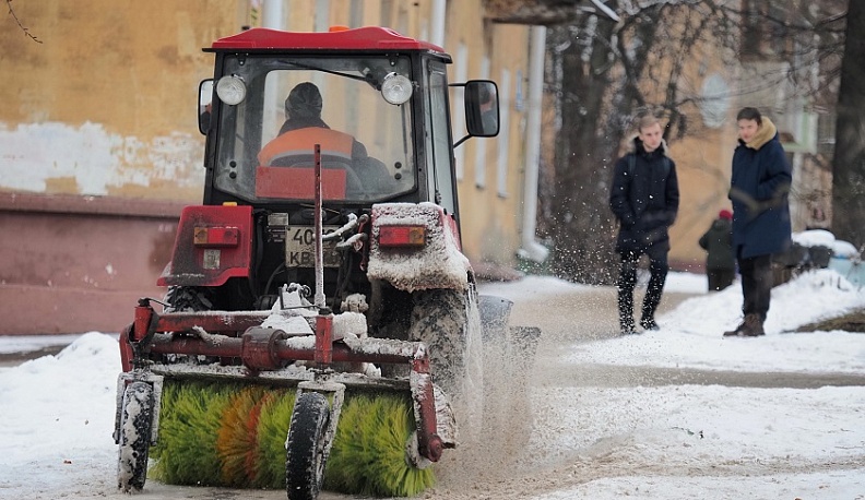 В Калуге по просьбе местной жительницы усилили уборку улиц