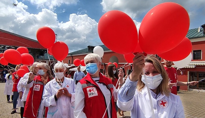 День рождения Российского Красного Креста и юбилей калужского отметили в областном центре