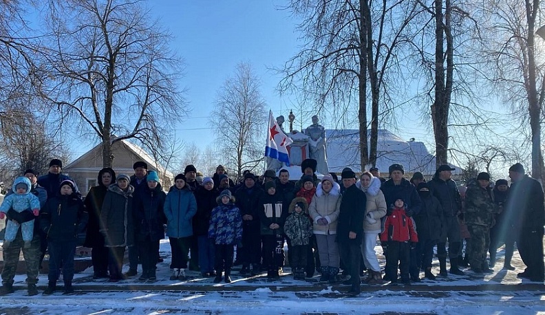 В Износковском районе защитникам Отечества посвятили автопробег