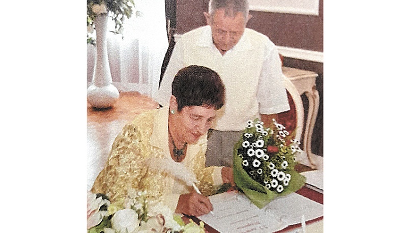 Тамара + Вася - 55 лет вместе: изумрудная свадьба  в 2016 году.