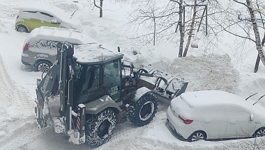 С двух улиц Правобережья Калуги будет вывозить снег