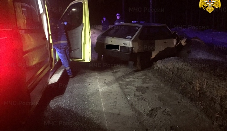 Под Калугой при аварии пострадал человек