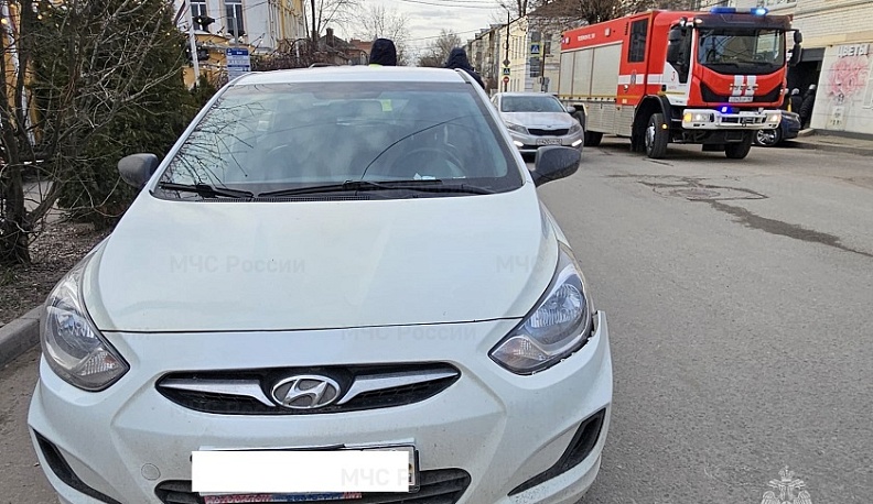 Иномарка сбила пешехода в центре Калуги