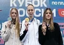 Калужская область вошла в тройку лидеров в медальном зачете финала Кубка России по плаванию