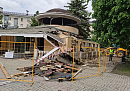 На месте снесенного кафе на Театральной площади в Калуге не планируется ничего строить На месте снесенного кафе на Театральной площади в Калуге не планируется ничего строить