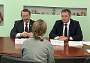Депутат Госдумы Геннадий Скляр и региональный детский омбудсмен Дмитрий Илюхин провели первый совместный приём Депутат Госдумы Геннадий Скляр и региональный детский омбудсмен Дмитрий Илюхин провели первый совместный приём